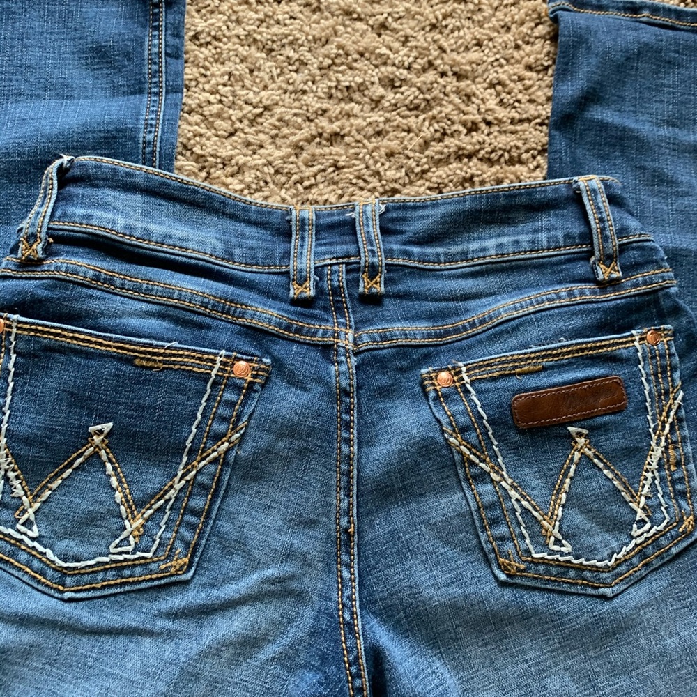 Wrangler bootcut jeans size 3/30